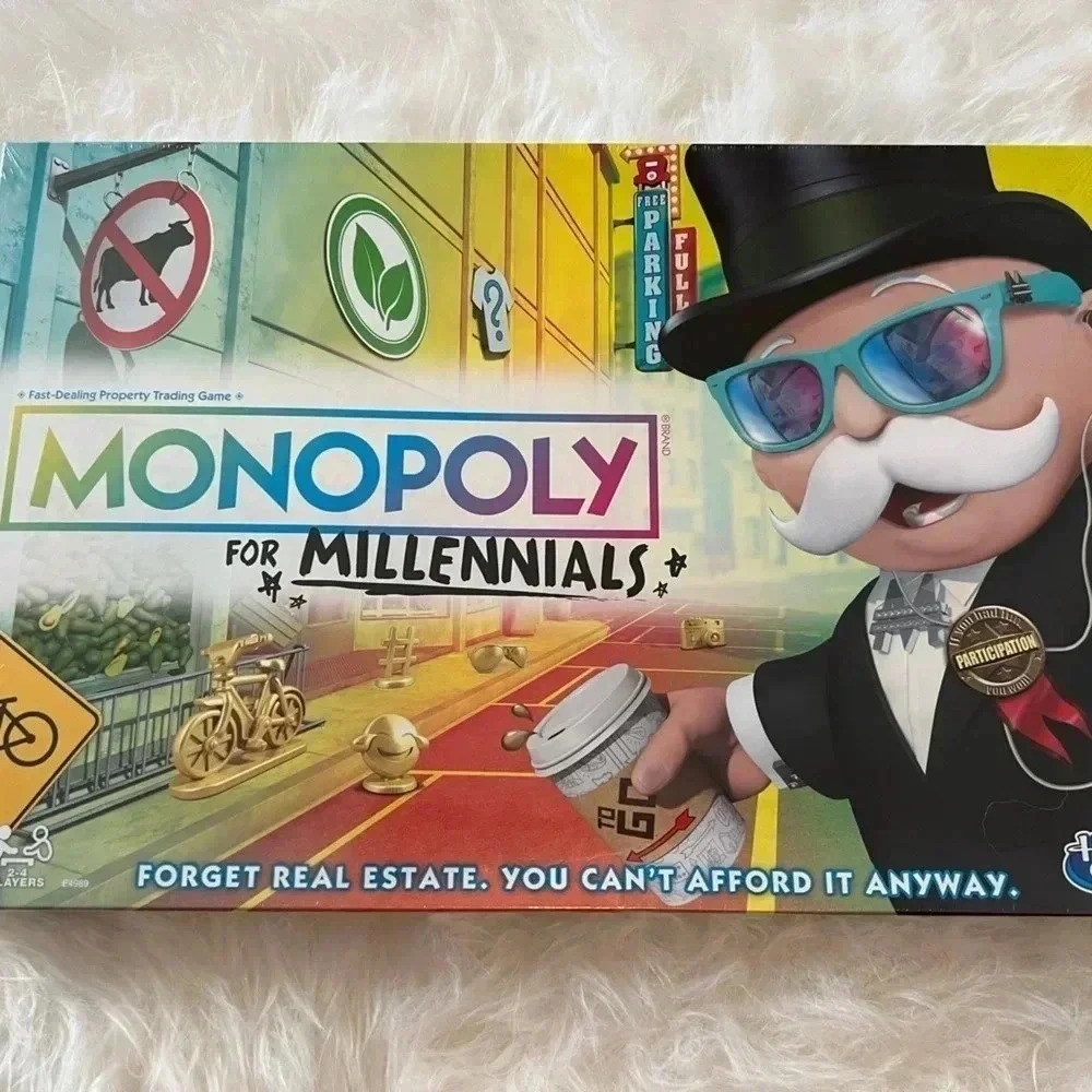 Board Game Monopoly for‎ Millennials